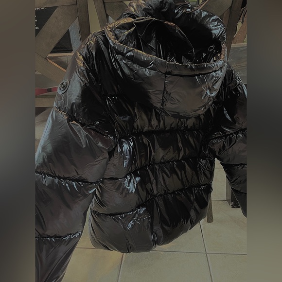 NEW Black Michael Kors Puffer Jacket - Picture 2 of 4